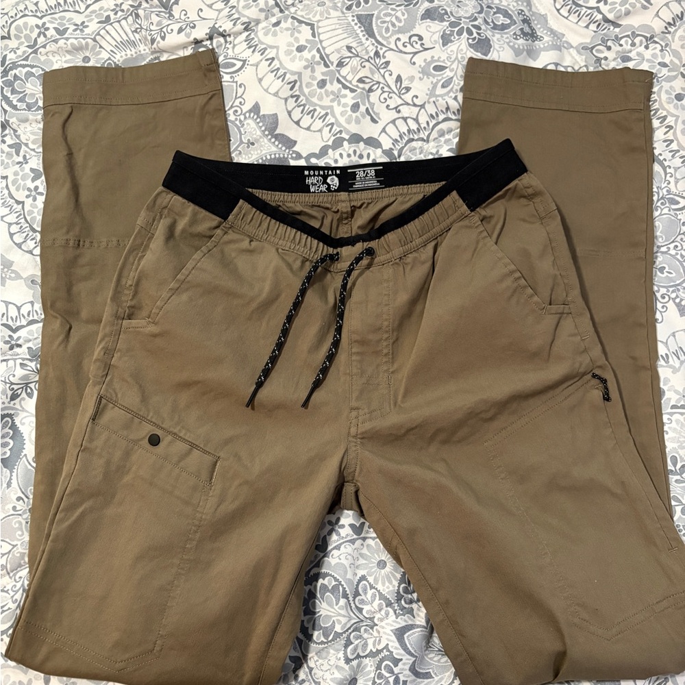 Mountain Hardwear Tan Hiking Pants women